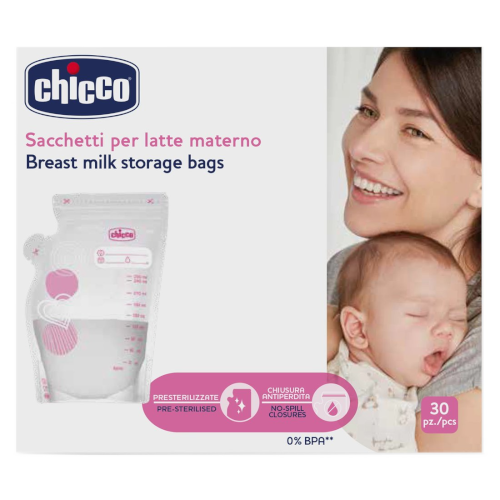 SACCHETTO PER LATTE MATERNO - 30 PZ