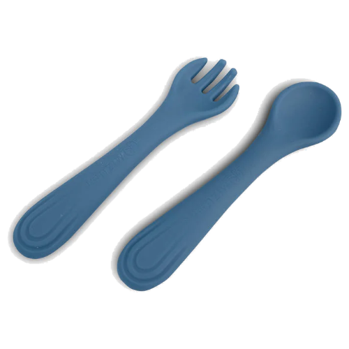 TAIKI SET - Set cucchiaio e forchetta in silicone
