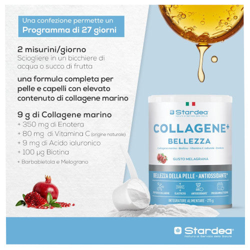 STARDEA COLLAGENE + BELLEZZA- Polvere 257g