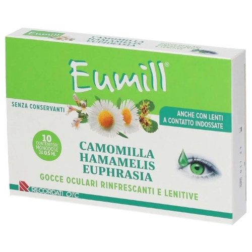 EUMILL Gocce oculari rinfrescanti - 10 flaconcini monodose