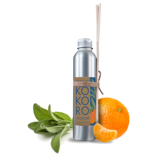 KOKORO - Diffusori con Bastoncini - Con Oli Essenziali - 150ml