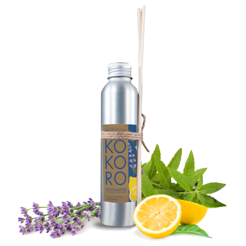 KOKORO - Diffusori con Bastoncini - Con Oli Essenziali - 150ml