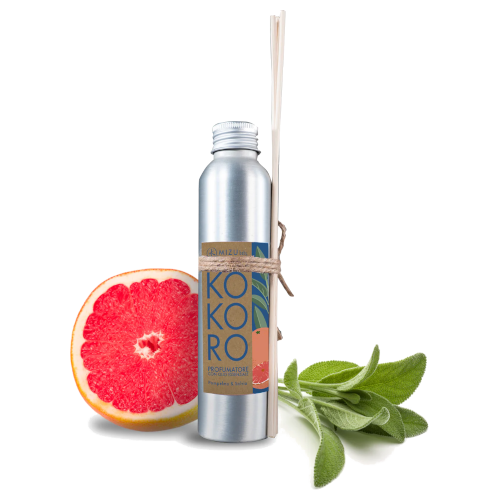 KOKORO - Diffusori con Bastoncini - Con Oli Essenziali - 150ml