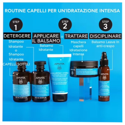 HYALURONIC HYDRA- Shampoo Idratante Capelli Fini- 250 ml