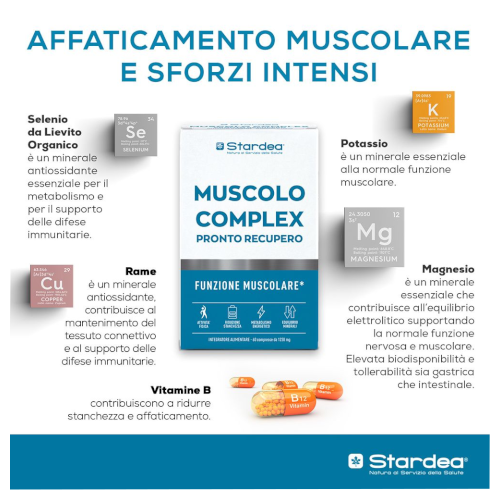 STARDEA MUSCOLO COMPLEX PRONTO RECUPERO- 60 cpr