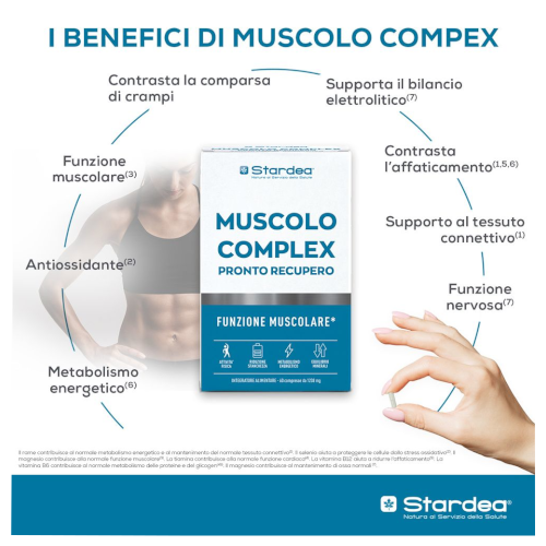 STARDEA MUSCOLO COMPLEX PRONTO RECUPERO- 60 cpr