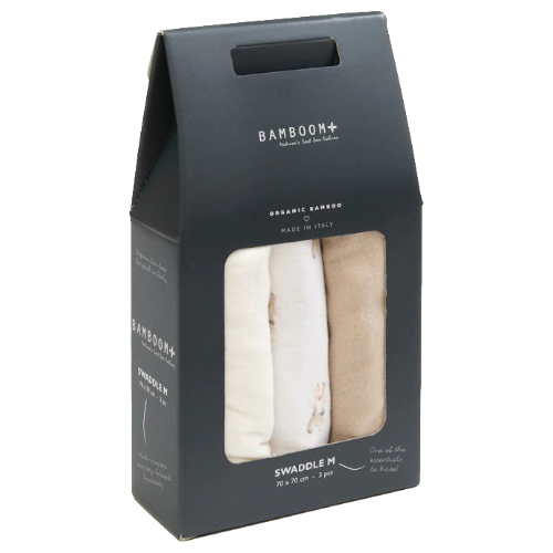 SWADDLES & MUSSOLE MULTIUSO - tripack