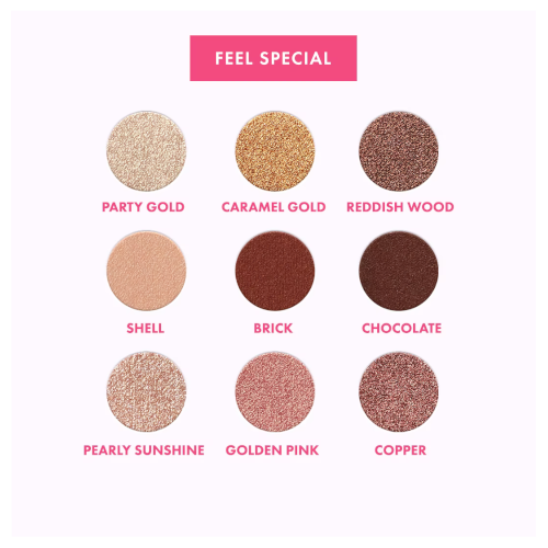 PALETTE OMBRETTI- Feel Special- 10,8 g