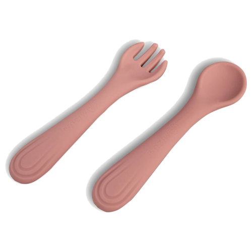 TAIKI SET - Set cucchiaio e forchetta in silicone