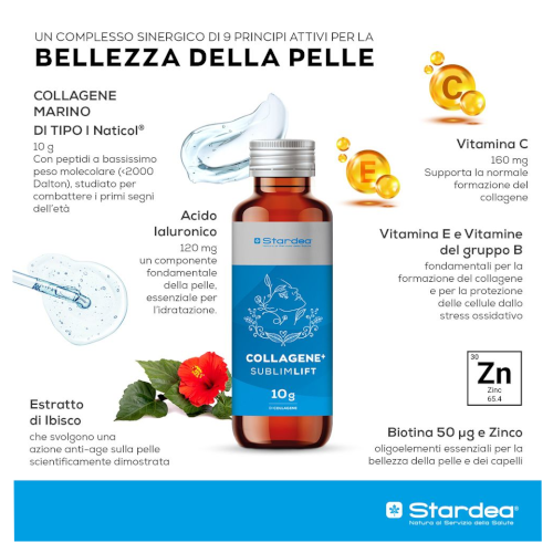 STARDEA COLLAGENE + SUBLIMLIFT SHOTS- 8 shots da 50 ml