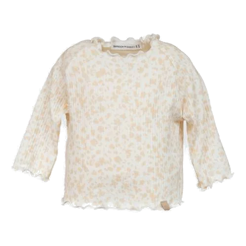 T-SHIRT MANICHE LUNGHE A COSTINE