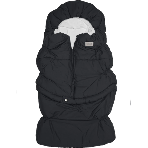 Altabebe Sacco Termico Invernale Per Passeggino AL2281P-78 - Grigio Scuro/Rosa, Universale, Antivento E Idrorepellente - 2