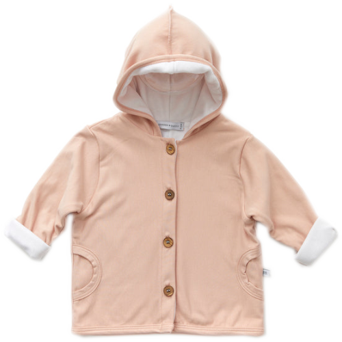 PURE - Cardigan con Cappuccio