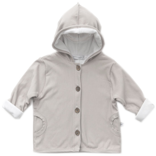 PURE - Cardigan con Cappuccio