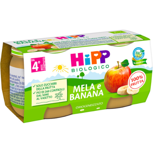 OMOGENIZZATI 100% FRUTTA - 2X80g