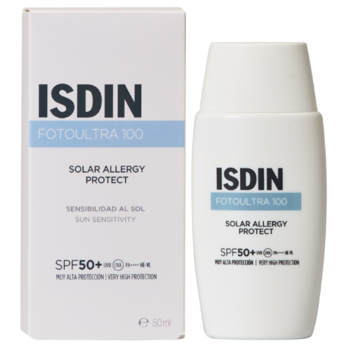 Foto Ultra ISDIN Solar Allergy Fusion Fluid SPF 100+ - 50ml