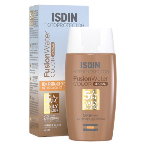 Fotoprotector ISDIN Fusion Water Color Bronze SPF 50 - 50ml
