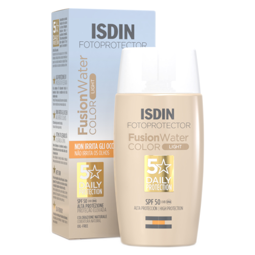 Fotoprotector ISDIN Fusion Water Color Light SPF 50 - 50ml
