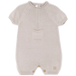 KNITTED - Pagliaccetto con Tasca - Cammello
