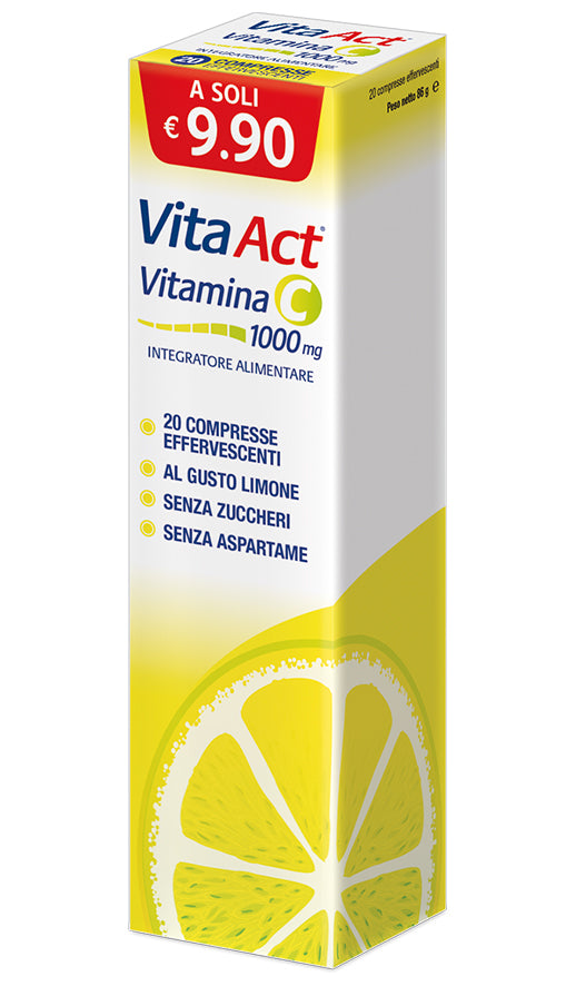 VITA ACT VITAMINA C 1000mg- 20 cpr effervescenti