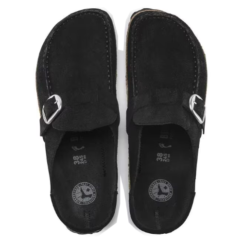 BUCKLEY SHEARLING- suede leather