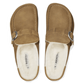 BUCKLEY SHEARLING- suede leather