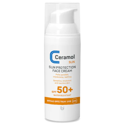 Ceramol Sun - SUN PROTECTION FACE CREAM SPF 50+ - 50 ml