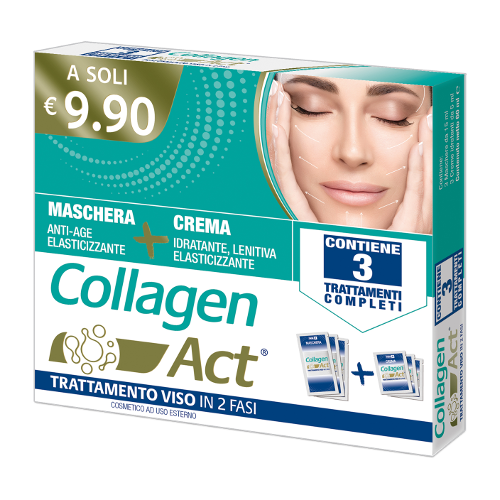 COLLAGEN ACT- TRATTAMENTO VISO IN 2 FASI