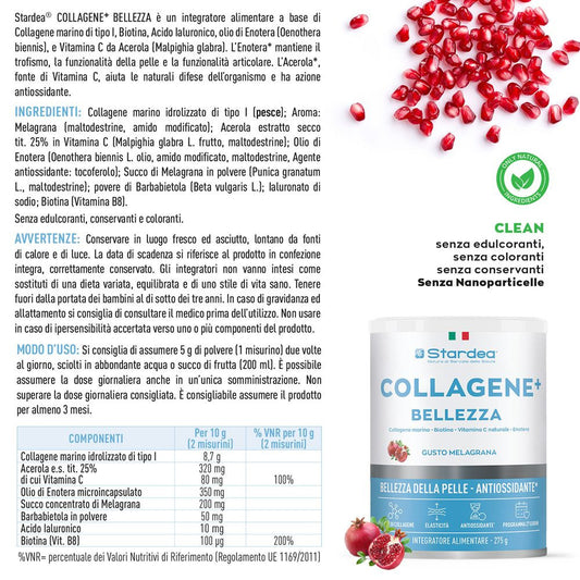 STARDEA COLLAGENE + BELLEZZA- Polvere 257g