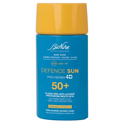 DEFENCE SUN - Fluido viso Anti-Lucidità SPF 50