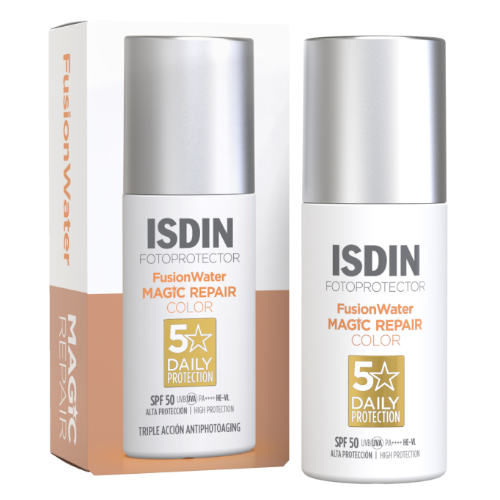 Fotoprotector ISDIN Fusion Water MAGIC Repair Color SPF 50- 50 ml