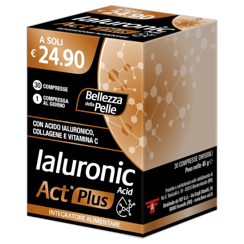 IALURONIC ACID ACT PLUS-  30 cpr