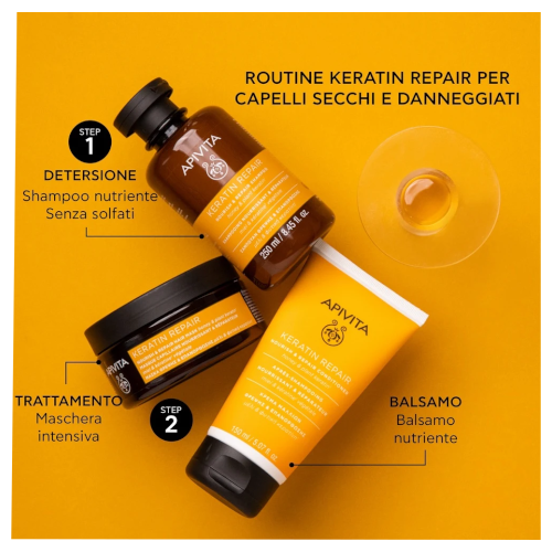 KERATIN REPAIR- Shampoo Nutriente- 250 ml