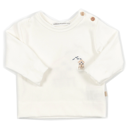 MAGLIA  CON RICAMO SURF HOUSE