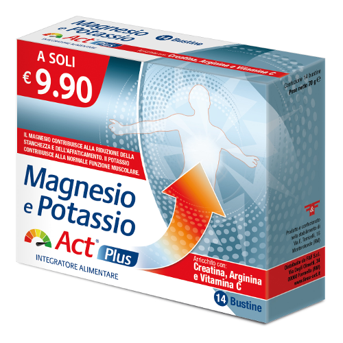 MAGNESIO E POTASSIO ACT PLUS- 14 BST