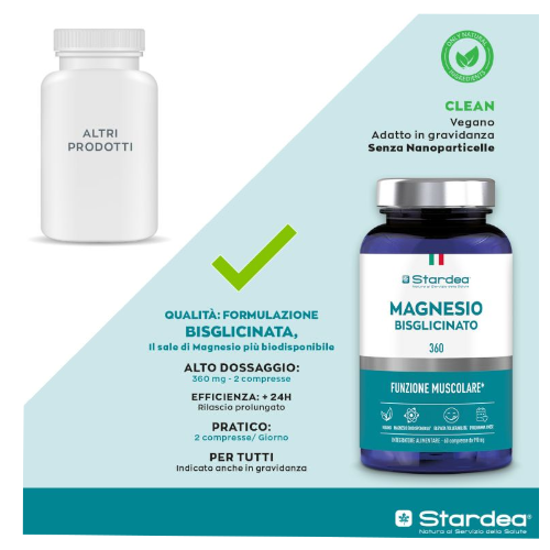 STARDEA  MAGNESIO BISGLICINATO - 60 cpr