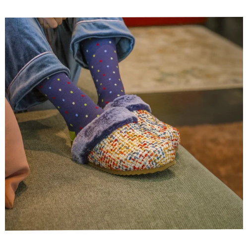 GELATTTO- Woodstock Soft Furry- Multicolor/ Blu