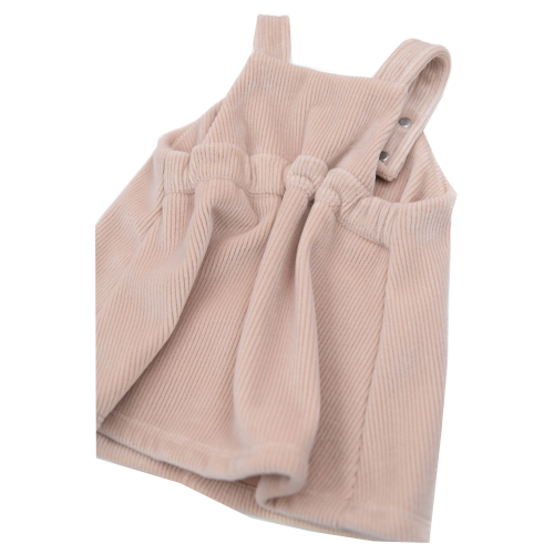 VESTITO SALOPETTE BIMBA- Vintage Pink