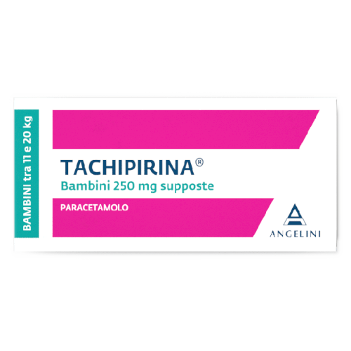 TACHIPIRINA - Bambini - 250 mg supposte
