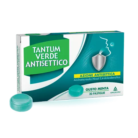 TANTUM VERDE Antisettico - 20 pastiglie