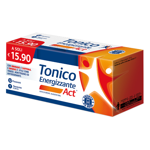 TONICO ENERGIZZANTE ACT - 12 fl