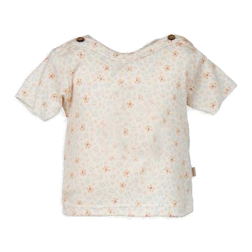 T-SHIRT A MANICHE CORTE CON STAMPA