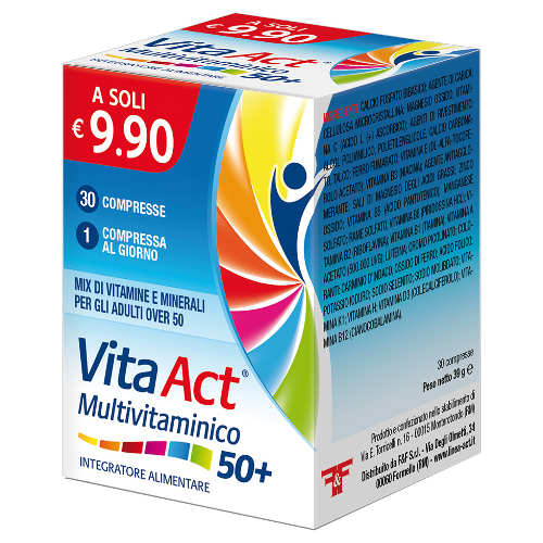 VITA ACT 50+ MULTIVITAMINICO - 30 cpr