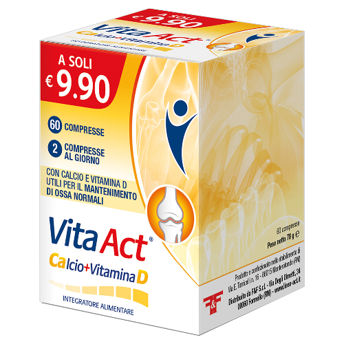 VITA ACT CALCIO + VITAMINA D - 60 cpr