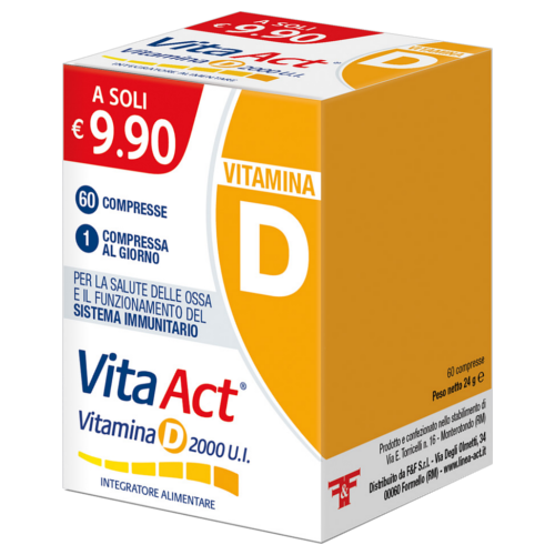 VITA ACT VITAMINA D 2000 U.I.- 60 CPR