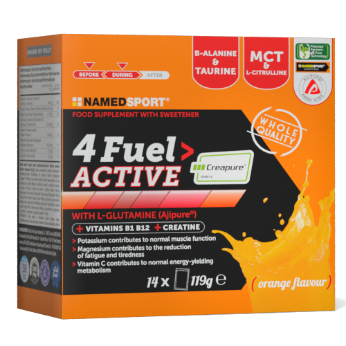 4FUEL> ACTIVE  ARANCIA- Vitamine Minerali ed Energia - 14 buste