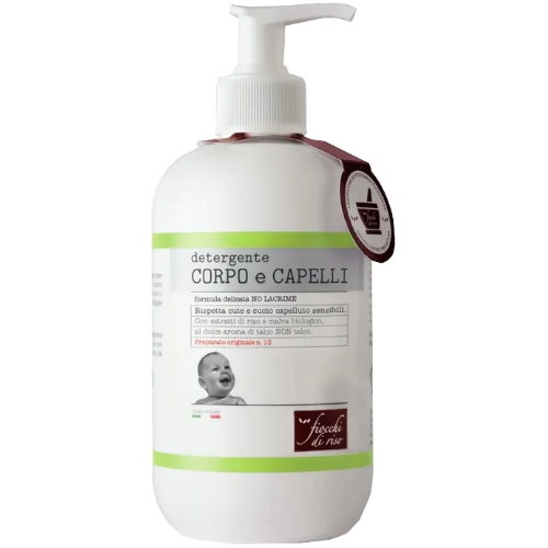 DETERGENTE CORPO E CAPELLI formula delicata - 400 ml