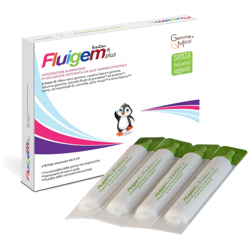 FLUIGEM PLUS bambini - 8 fiale