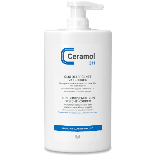 Ceramol 311 - OLIO DETERGENTE VISO-CORPO - 400ml