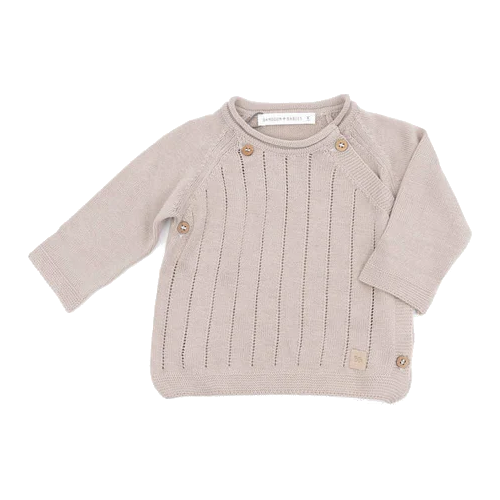 KNITTED - Maglia Incrociata Trattini